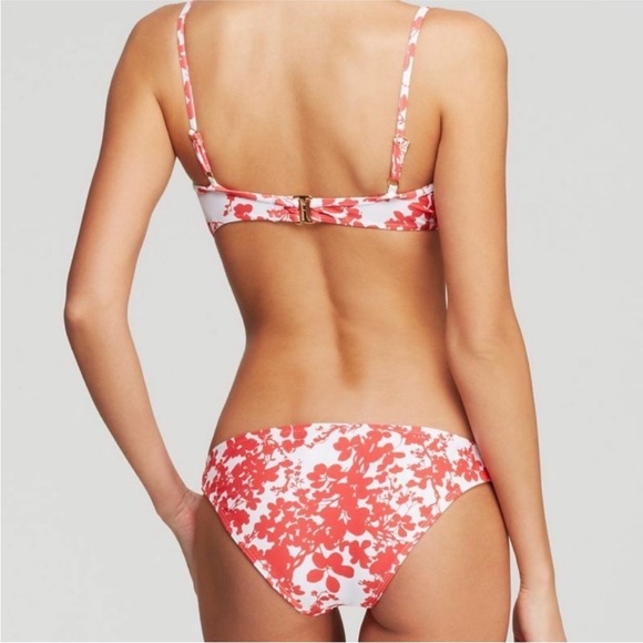 NWT $220 STUNNING Shoshanna X Revolve Beach Vines Poppy Red/White Bikini Set - Picture 10 of 17